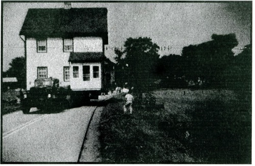 VanRy home moved to make way for Route 17, the Quickly. 1952. CHS-005521